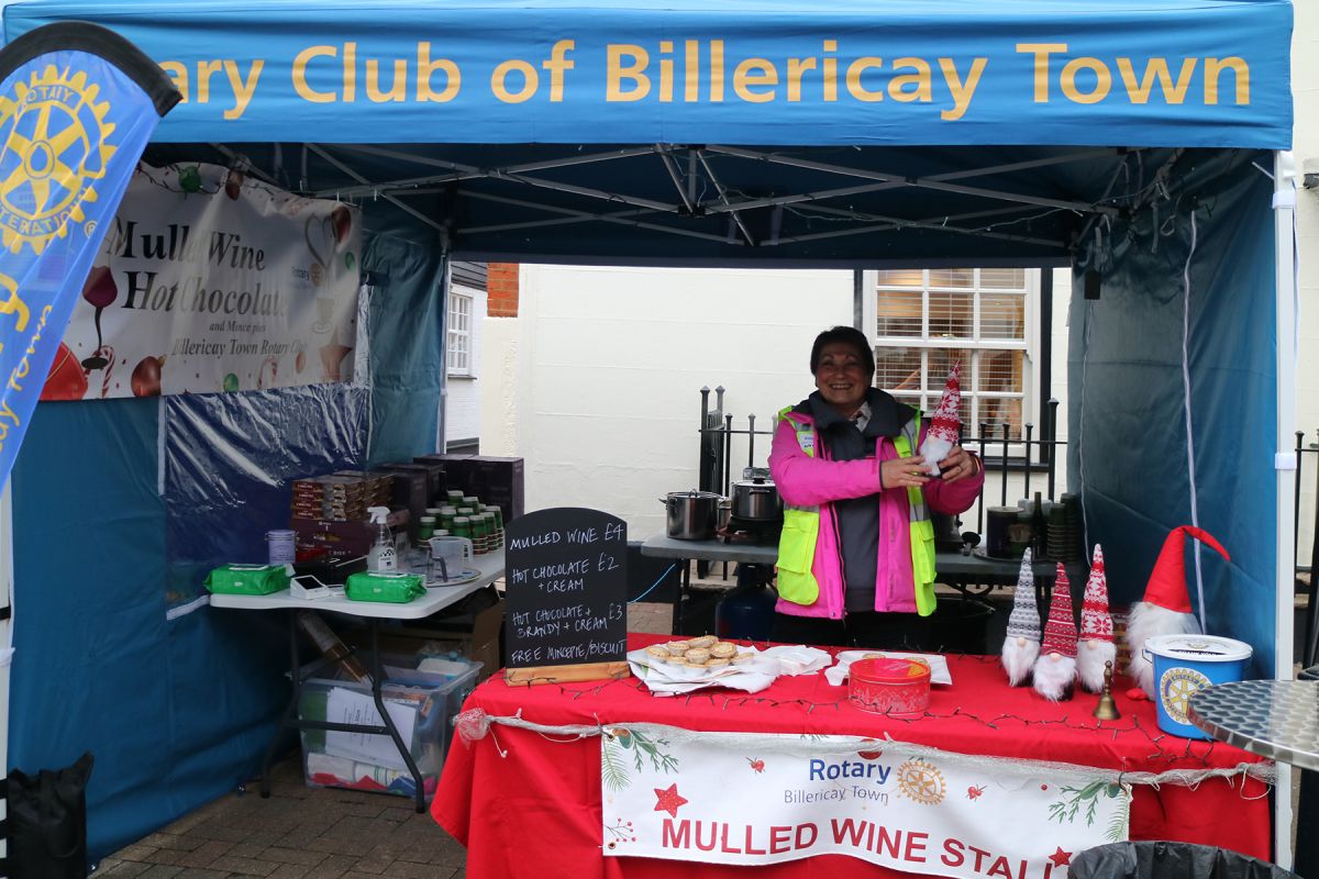 Billericay Christmas Market 2022 Rotary District